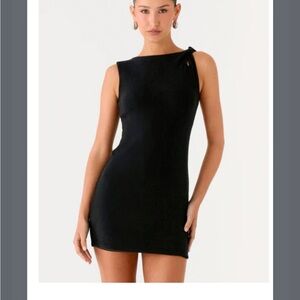 Peppermayo Black Mini Dress